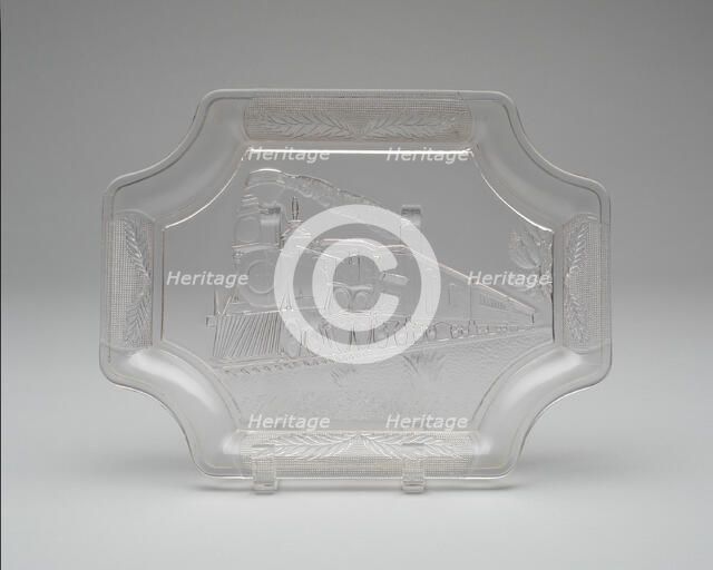 Train platter, 1870/1900. Creator: Unknown.