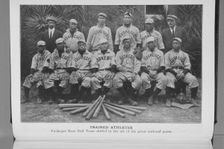 Trained athletes; Tuskegee base ball team skilled in the art of the great national game, 1917. Creator: Unknown
