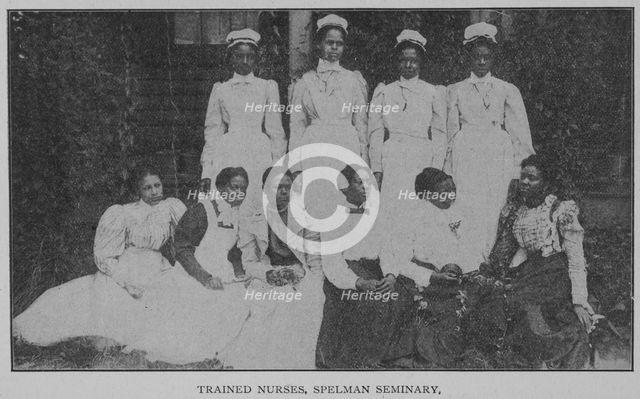 Trained nurses, Spelman Seminary, 1902. Creator: Unknown.