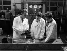 Training apprentices, Globe & Simpson auto electrical workshop, Nottingham, Nottinghamshire, 1961. Artist: Michael Walters