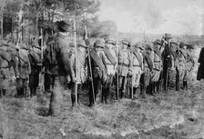 Training German boys for army, between 1914 and c1915. Creator: Bain News Service