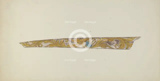 Trailboard, c. 1939. Creator: Beatrice DeKalb.
