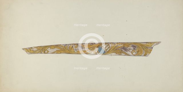 Trailboard, c. 1939. Creator: Beatrice DeKalb.