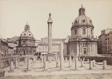Trajan's Column, late 19th century. Creator: Unknown