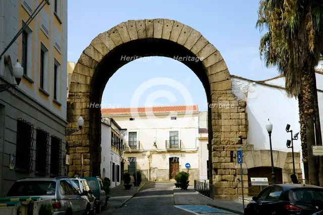 Trajan's Arch, Merida, Spain, 2007. Creator: Samuel Magal.