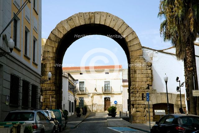 Trajan's Arch, Merida, Spain, 2007. Creator: Samuel Magal.
