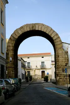 Trajan's Arch, Merida, Spain, 2007. Creator: Samuel Magal