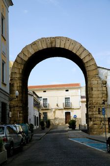 Trajan's Arch, Merida, Spain, 2007. Creator: Samuel Magal