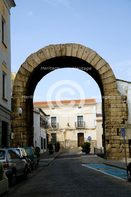Trajan's Arch, Merida, Spain, 2007. Creator: Samuel Magal.