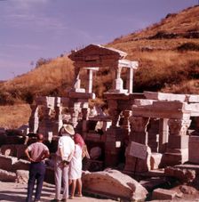 Trajan's Temple, Ephesus, Turkey, c1955. Creator: Arthur Charles Kirby Ware