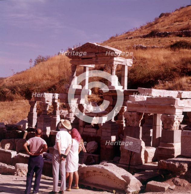 Trajan's Temple, Ephesus, Turkey, c1955.  Creator: Arthur Charles Kirby Ware.