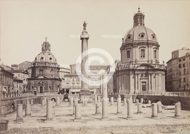 Trajan's Column, late 19th century. Creator: Unknown.