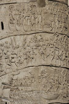 Trajan's Column, Trajan Forum, Rome, Italy, 2nd century (2009). Creator: Unknown