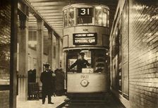 Tram in the Kingsway Subway, London, 1931, (1933). Creator: Unknown
