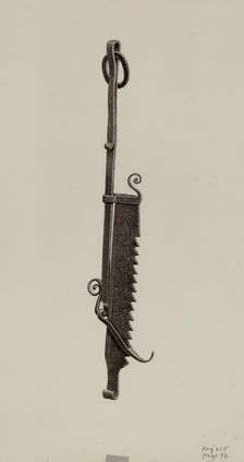 Trammel, c. 1938. Creator: Wellington Blewett