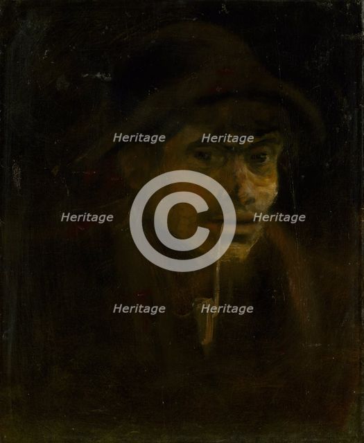 Tramp with a Pipe, 1880-1900. Creator: Ladislav Mednyanszky.