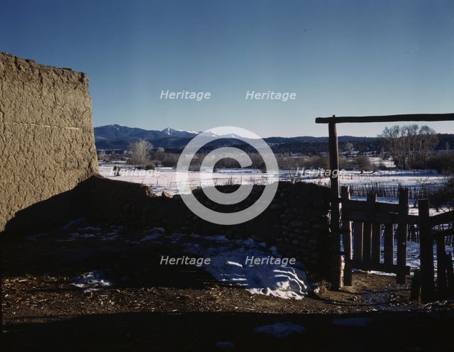 Trampas, New Mexico, 1943. Creator: John Collier.