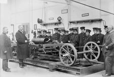 Traning women for street R.R. [i.e., railroad] service Berlin, between 1914 and c1915. Creator: Bain News Service
