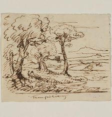 Tranquility, c1839. Creator: Thomas Cole