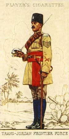 Trans-Jordan Frontier Force 1936. Creator: Unknown