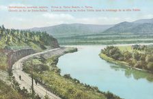 Transbaikal railway. The mouth of the Chita River near the city of Chita., 1904-1917. Creator: Unknown