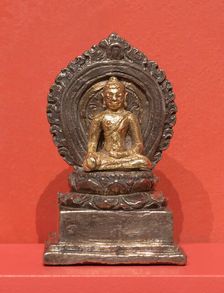 Transcendent Buddha Akshobhya, 9th/10th century. Creator: Unknown