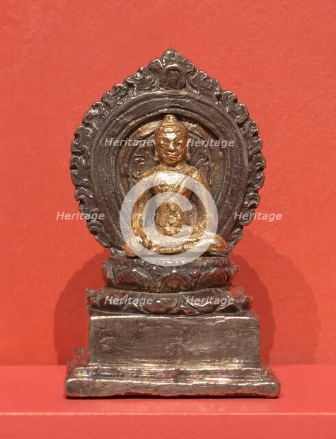 Transcendent Buddha Akshobhya, 9th/10th century. Creator: Unknown.