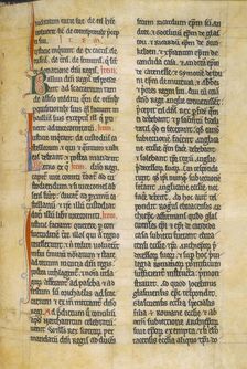 Transcript of the Assize of Northampton, 1176. Creator: Roger of Hoveden