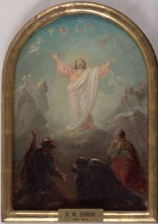 Transfiguration of Christ, altarpiece sketch. Creator: Robert Wilhelm Ekman