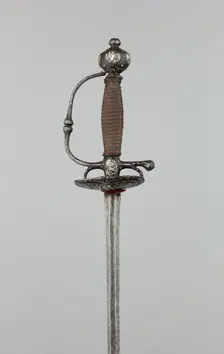 Transitional Rapier, Europe, northern, c. 1660. Creator: Unknown
