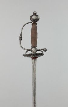 Transitional Rapier, Europe, northern, c. 1660. Creator: Unknown