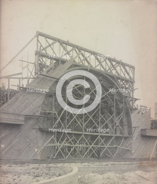 Transportation Building, World's Columbian Exposition, Chicago, Illinois, 1892. Creator: Frances Benjamin Johnston.
