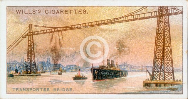 Transporter Bridge, Newport, Wales. Artist: Unknown