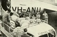 Transporting Prize Rams By Air c1948. Creator: Unknown