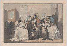 Transplanting of Teeth, 1787., 1787. Creator: Thomas Rowlandson