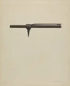 Trap Gun, c. 1936. Creator: William Frank