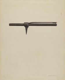 Trap Gun, c. 1936. Creator: William Frank
