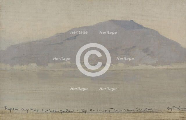 Trapani, Monte San Giuliano (Sicily), 1899. Creator: Henry Brokman.