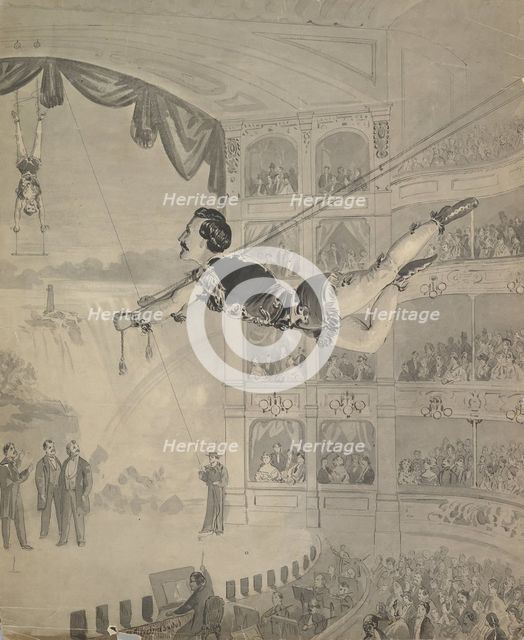 Trapeze Artist, late 19th century. Creator: Anon.