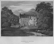 Traquair Castle, Peebleshire 1814. Artist: John Greig