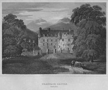 Traquair Castle, Peebleshire 1814. Artist: John Greig