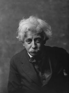 Traubel, Horace, Mr., portrait photograph, 1917 Apr. 28. Creator: Arnold Genthe