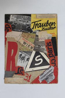 Traubern = Zucker, 1931. Creator: Schwitters, Kurt (1887-1948)