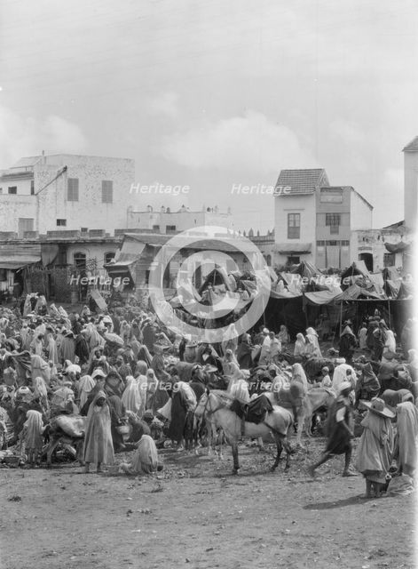 Travel views of Morocco, 1904. Creator: Arnold Genthe.