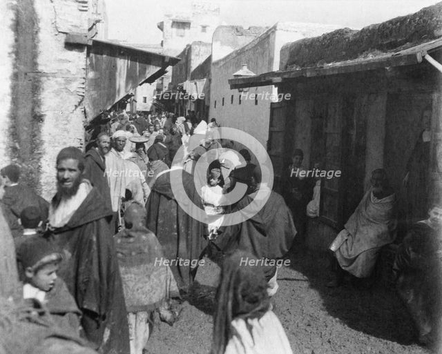 Travel views of Morocco, 1904. Creator: Arnold Genthe.