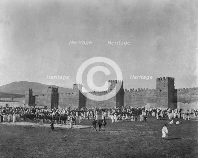 Travel views of Morocco, 1904. Creator: Arnold Genthe.