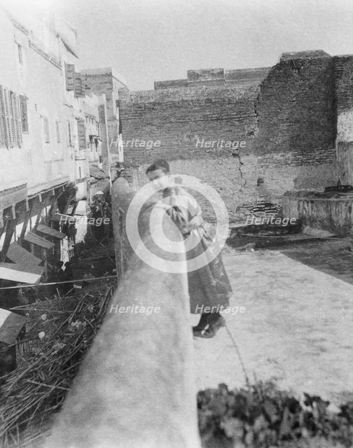 Travel views of Morocco, 1904. Creator: Arnold Genthe.