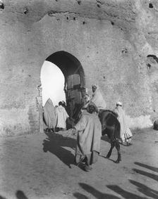 Travel views of Morocco, 1904. Creator: Arnold Genthe