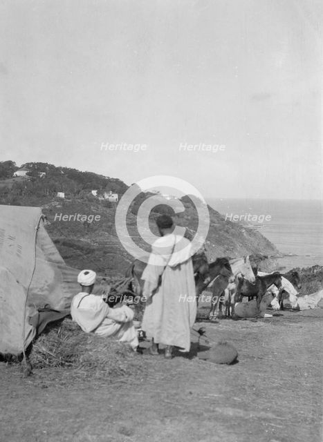 Travel views of Morocco, 1904. Creator: Arnold Genthe.
