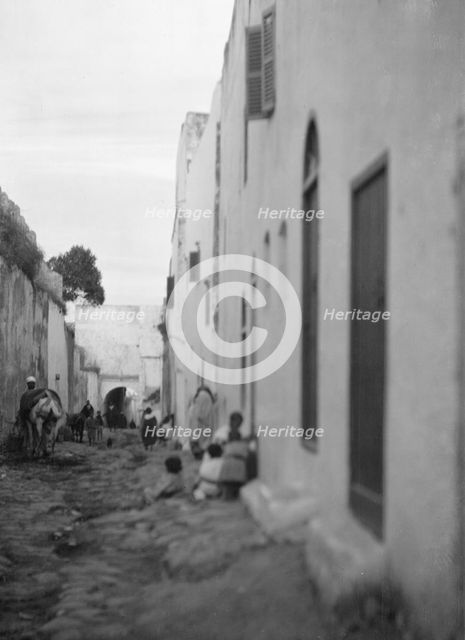 Travel views of Morocco, 1904. Creator: Arnold Genthe.